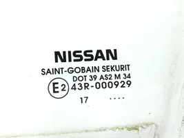 Nissan Micra K14 Szyba drzwi przednich 