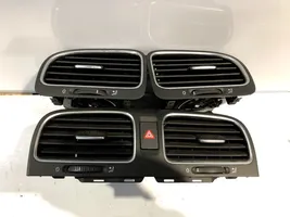 Volkswagen Golf VI Grille d'aération centrale 5K0815736D