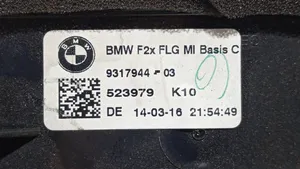 BMW 1 F20 F21 Garniture, panneau de grille d'aération latérale 9317944