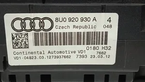 Audi Q3 8U Compteur de vitesse tableau de bord 8U0920930A
