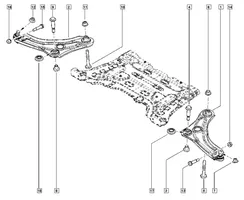 Renault Megane IV Etutukivarsi 545058992R