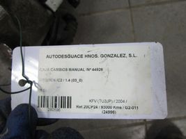 Citroen C2 Manual 5 speed gearbox 20CP24