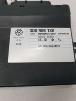 Volkswagen Touareg I Keyless (KESSY) go control unit/module 3D0909139