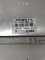 Mercedes-Benz S W220 Jousituksen ohjainlaite/moduuli 2205450532