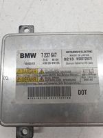 BMW 5 GT F07 Module de ballast de phare Xenon 7237647