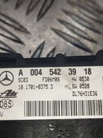 Mercedes-Benz S W221 ESP (stabilumo sistemos) daviklis (išilginio pagreičio daviklis) A0045423918