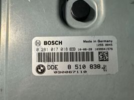 BMW X5 E70 Calculateur moteur ECU 8510838