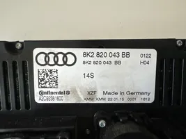 Audi A4 S4 B8 8K Panel klimatyzacji 8K2820043BB