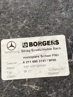 Mercedes-Benz CLS C219 Element schowka koła zapasowego A2116903141