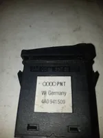 Audi 100 S4 C4 Botón interruptor de luz de peligro 4A0941509