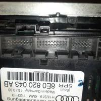 Audi A4 S4 B6 8E 8H Ilmastoinnin ohjainlaite 8E0820043AB