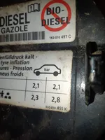 Volkswagen PASSAT B6 Tankdeckel Tankklappe 3C0010455K