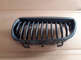 BMW 1 E81 E87 Grille calandre supérieure de pare-chocs avant 