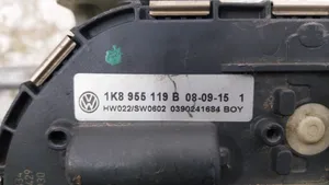 Volkswagen Scirocco Mechanizm i silniczek wycieraczek szyby przedniej / czołowej 1K8955119B