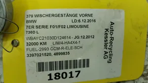 BMW 5 F10 F11 Mechanizm i silniczek wycieraczek szyby przedniej / czołowej 7308771