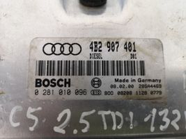 Audi A6 S6 C5 4B Dzinēja vadības bloks 4B2907401