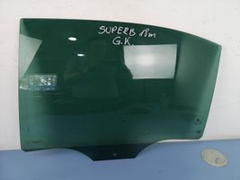 Skoda Superb B8 (3V) Pagrindinis galinių durų stiklas 3V5845205A