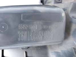 Toyota Yaris Panelės apdailos skydas (apatinis) 554520D030