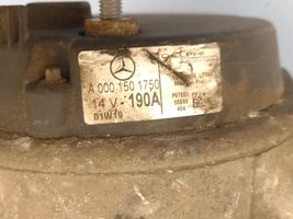 Mercedes-Benz C W203 Alternator A0001501750