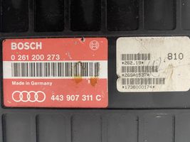 Audi 80 90 B3 Sterownik / Moduł ECU 443907311C