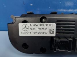 Mercedes-Benz C W205 Panel klimatyzacji A2049006808