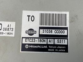 Nissan Murano Z50 Centralina/modulo scatola del cambio 31036CC000