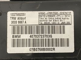 BMW 3 E46 Takaoven turvatyyny 40703723703G