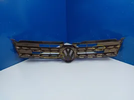 Volkswagen Touareg II Grille calandre supérieure de pare-chocs avant 7P6853651A