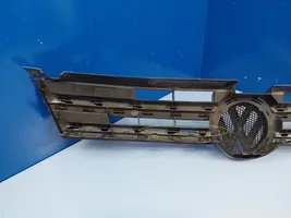 Volkswagen Touareg II Maskownica / Grill / Atrapa górna chłodnicy 7P6853651A