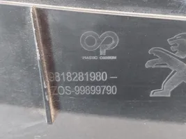 Peugeot Rifter Grille calandre supérieure de pare-chocs avant 9818281980