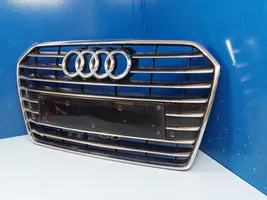 Audi A6 S6 C7 4G Grille calandre supérieure de pare-chocs avant 4G0853651AE