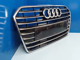 Audi A6 S6 C7 4G Grille calandre supérieure de pare-chocs avant 4G0853651AE