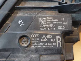 Audi A6 S6 C7 4G Wiązka przewodów lamp przednich 16218300