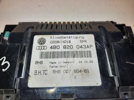 Audi A6 S6 C5 4B Ilmastoinnin ohjainlaite 5HB007604