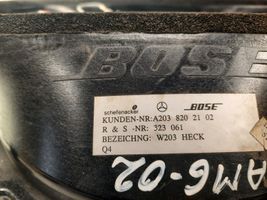 Mercedes-Benz C AMG W203 Subwoofer-bassokaiutin 2038208210