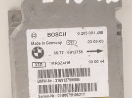 BMW 3 E46 Turvatyynyn ohjainlaite/moduuli 6912755