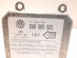 Volkswagen PASSAT B4 Блок управления надувных подушек 6N0909603