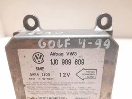 Volkswagen Golf IV Module de contrôle airbag 1J0909609