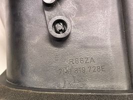 Seat Alhambra (Mk1) Dysze / Kratki środkowego nawiewu deski rozdzielczej 7M1819728E
