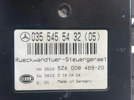 Mercedes-Benz E W211 Takaluukun/tavaratilan ohjainlaite/moduuli 0355455432
