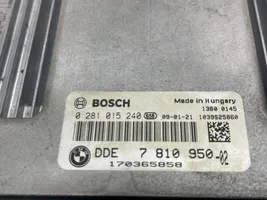 BMW 5 E60 E61 Kit calculateur ECU et verrouillage 7810950