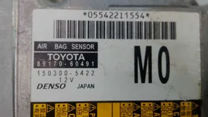 Toyota Land Cruiser (J120) Sterownik / Moduł Airbag 8917060491