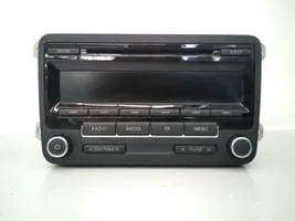 Volkswagen Tiguan Panel / Radioodtwarzacz CD/DVD/GPS 5M0035186J