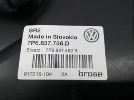 Volkswagen Touareg II Alzacristalli elettrico della portiera anteriore 7P6837756D