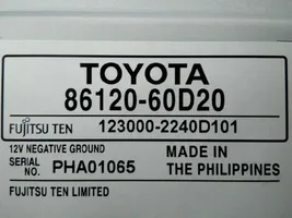 Toyota Land Cruiser (J120) Unité principale radio / CD / DVD / GPS 8612060D20