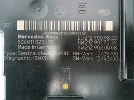 Mercedes-Benz E W212 Altre centraline/moduli 2129009822