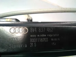 Audi A3 S3 A3 Sportback 8P Alzacristalli elettrico della portiera anteriore 8V4837462