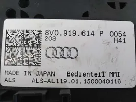 Audi A3 S3 A3 Sportback 8P Interruttore/pulsante di controllo multifunzione 8V0919614P