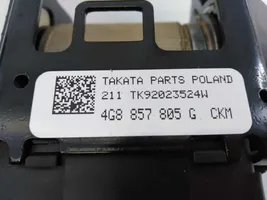 Audi A6 Allroad C7 Ceinture de sécurité arrière 4G0857805G