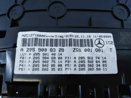 Mercedes-Benz GLC X253 C253 Tachimetro (quadro strumenti) A2059008329